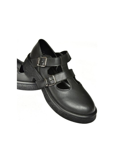 Fox Shoess996019109 Siyah Kadın Ayakkabı Siyah