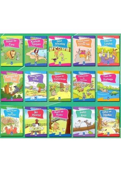 Eğitici Ve Öğretici Seçme Masallar Seti 60 Kitap