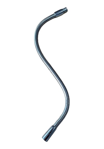 Masa Lambası Aplik Vb İçin Kıvrımlı Spiral Hortum Metal 8mm 40cm