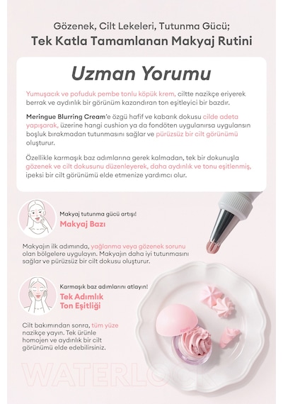 Missha Apieu Waterlock Meringue Blurring Cream