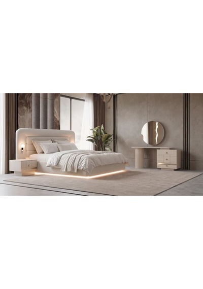 Nova Mdf Bazalı Yatak Odası Takımı