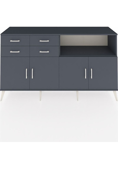 Hyperion Konsol 4 Raflı 4 Çekmeceli 4 Kapaklı 176x44x99 Antrasit- Antrasit-antrasit Hyperion Konsol 4 Raflı 4 Çekmeceli 4 Kapaklı 176x44x99 Antrasit- Antrasit-antrasit