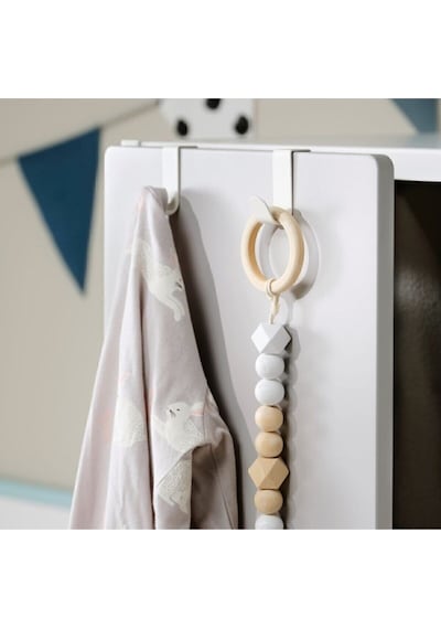 Kanca Ve Klips, Banyo Ve Mutfak Askısı, 2 Adet Ekru Diğer