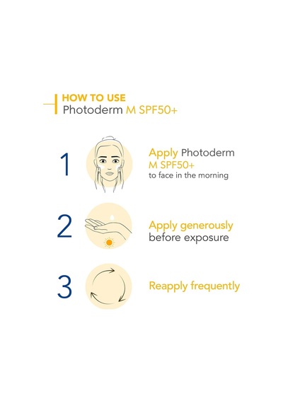 Photoderm M Golden Spf50+ Koyu Leke Ve Mavi Işığa Karşı Çok Yüksek Korumalı Renkli Yüz Güneş Kremi 40 Ml
