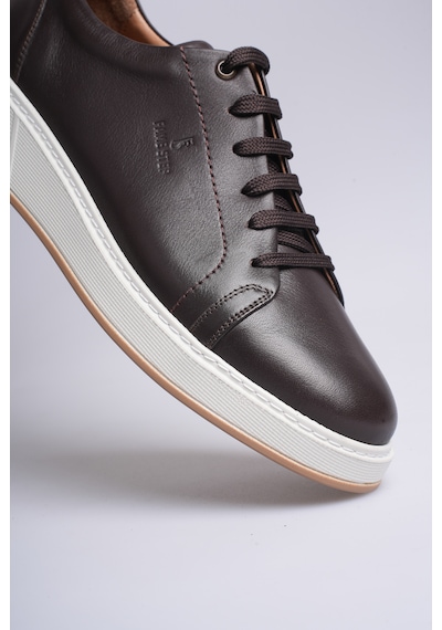 Fame Step Erkek Hakiki Deri Sneaker Ayakkabı Ortopedik Rahat Günlük - Torino Kahverengi
