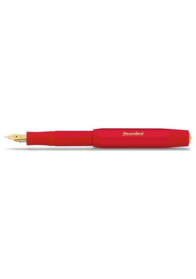 Kaweco 10001147 Klasik Sport Dolma Kalem, Medium Uç Kırmızı Diğer