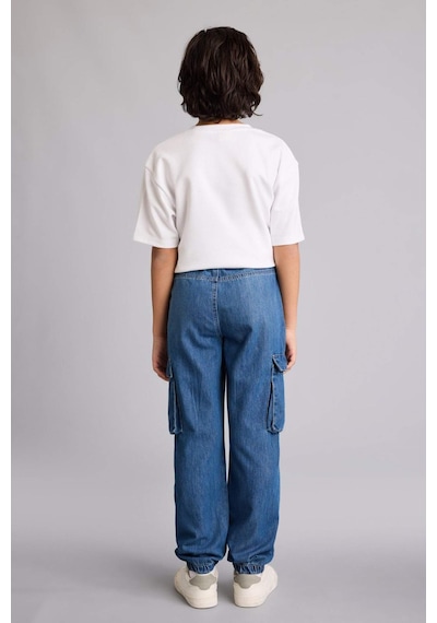 Defacto Jogger Fıt Jean Pantolon Erkek Çocuk F9711a826spnm28 Mavi-nm28