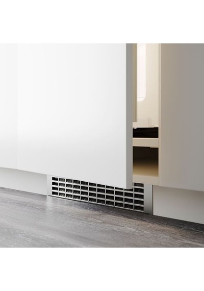 Ikea Metod Havalandırmalı Süpürgelik, Paslanmaz Çelik, 60 Cm