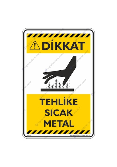 Tehlike Sıcak Metal