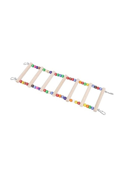 Kuş Merdiveni Kuş Tüneği Boy 25 Cm En 8 Cm 7 Basamaklı