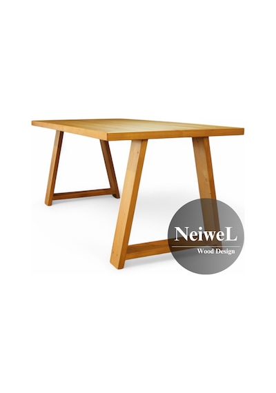 Neiwel Dore Doğal Ahşap Mutfak Ve Yemek Masası-70-120 Açık Ceviz