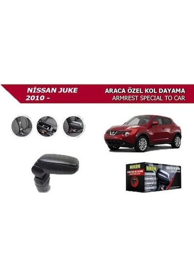 Nissan Juke 2010 Araca Özel Kol Dayama Siyah Niken
