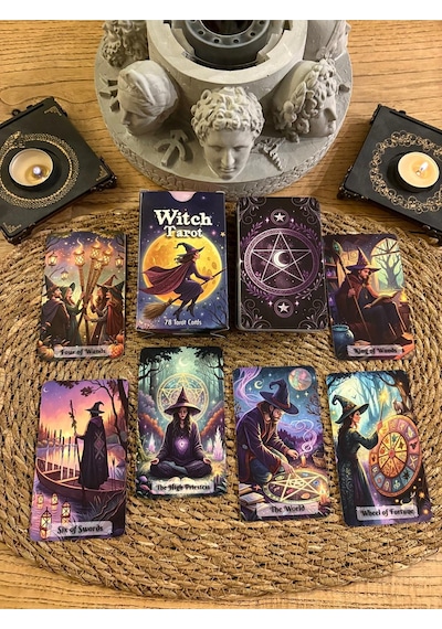 Witch Tarot Destesi - 78 Kart