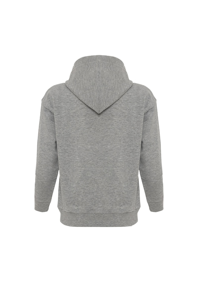 Routefield Routefıeld Routefıeld Hunter Unısex Çocuk Sweatshırt Grm Gri