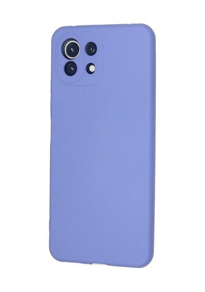 Xiaomi Mi 11 Lite Uyumlu Kılıf Nano İçi Kadife Silikon - Lila