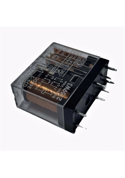 Omron G2r-2 24vdc 5a Çift Kontak 8 Pin Power Relay Güç Rölesi