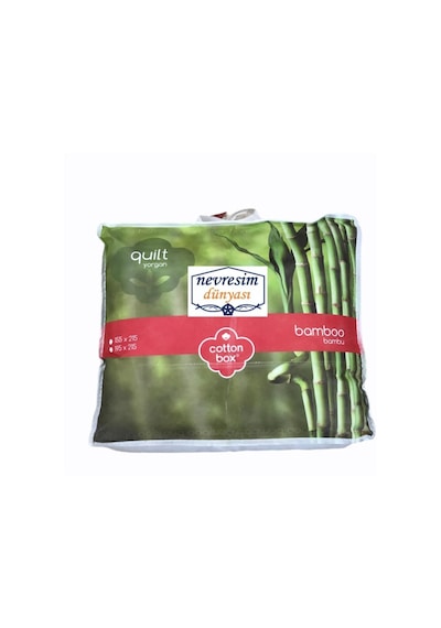Bambu Çift Kişilik Yorgan Çok Renkli