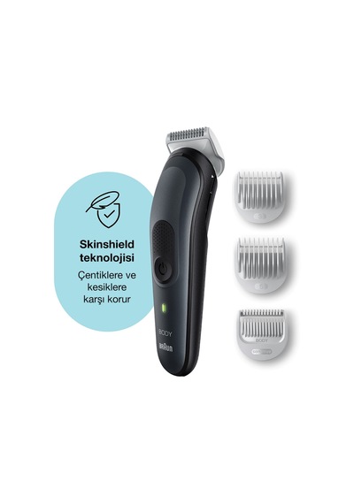 Braun Bodygroomer 3 Bg 3350 Skinshield Teknolojisi 3 Ek Parçalı Vücut Bakım Seti Diğer Braun Bodygroomer 3 Bg 3350 Skinshield Teknolojisi 3 Ek Parçalı Vücut Bakım Seti Diğer