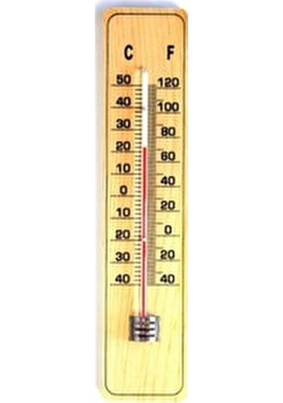 Ahis Derece Termometre Ahşap Duvar Tipi Ahis Derece Termometre Ahşap Duvar Tipi