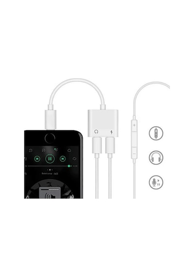 iPhone Uyumlu 14- 13-12-11- Lightning Kulaklık +şarj Usb Adaptörü- 5775 Renkli