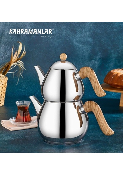 Mini Boy Damla 1028 Çaydanlık 0,65l/1,2l Gümüş