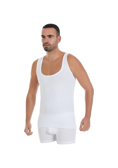 6'lı Paket Erkek Modal Derin Yaka Atlet 001