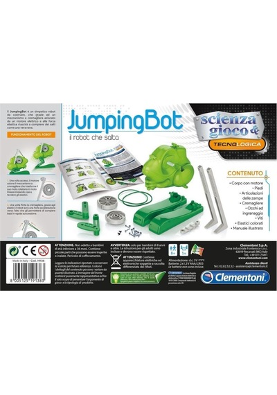 Clementoni - 64956 - Robotik Laboratuvarı - Jumpingbot