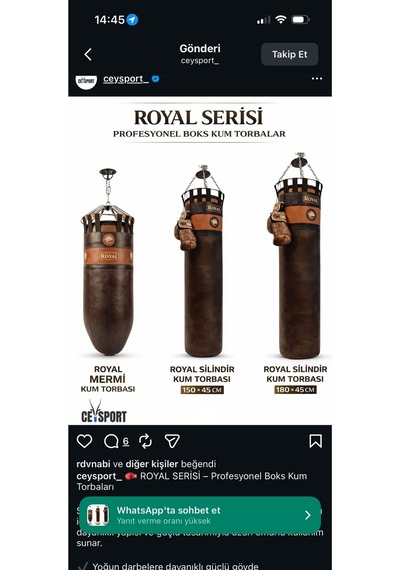 Royal-mermi Royal Mermi Model Kum Torbası Kahverengi