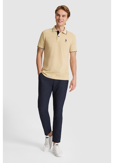 U.S. Polo Assn. U.s. Polo Assn. Erkek Bej Tişört Basic 50326975-vr011