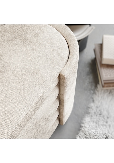 Rosita Sandıklı Bench Şıklık Ve Pratikliğin Mükemmel Uyumu, Modern Puf KREM