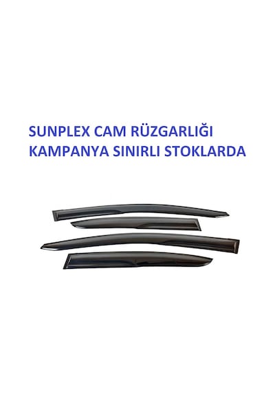 Sunplex Hyundai Elantra Cam Rüzgarlığı Mugen Tip 2011-2015