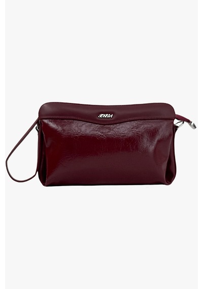 Sosela 67-6012 Kadın Parlak Bordo Portföy Çanta P.bordo