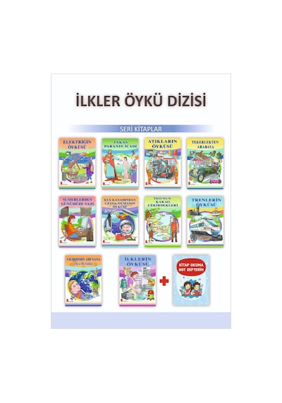 Ata 3.Sınıflar için Ilkler Öykü Dizisi+Kitap Okuma Not Defteri