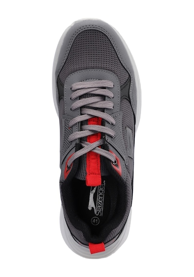 Slazenger GAIN GA Erkek  Koyu Gri - Siyah Koşu & Yürüyüş Spor Ayakkabısı
