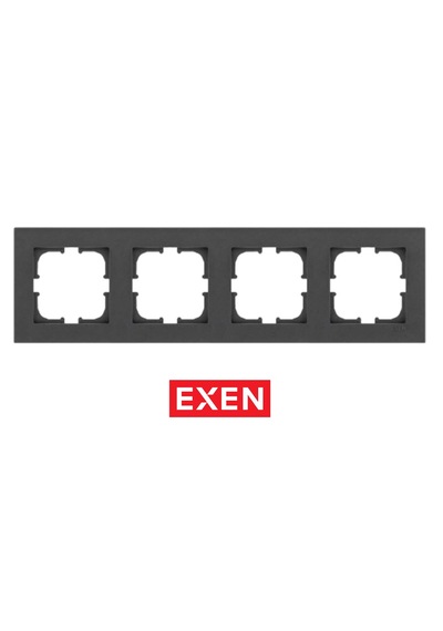 Exen Karell Füme Dörtlü Çerçeve Çerçeve
