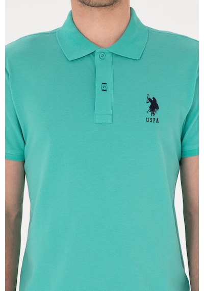 U.S. Polo Assn. Erkek Slim Fit Polo Yaka Mint Basic Tişört 50305929-VR090 U.S. Polo Assn. Erkek Slim Fit Polo Yaka Mint Basic Tişört 50305929-VR090