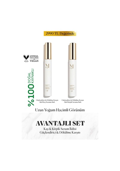 Güçlendirici & Dökülme Karşıtı Aktif Kaş + Kirpik Serumu Set - 630063056 Diğer
