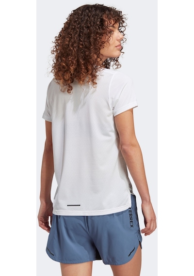 Adidas Terrex Agravic Trail Kadın Beyaz Koşu Tişörtü Ht9415 Beyaz