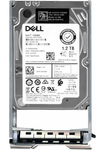 Dell Hdd 1.2tb 10k 12g Sas 2.5 R740 Tray G2g54 0g2g54 1