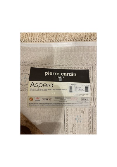 Aspero 4105b Krem-mavi Halı Çok Renkli