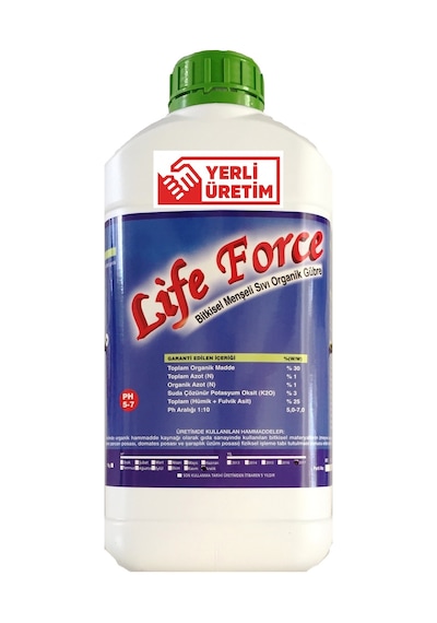 Sebze Toprağı Zenginleştiren Organik Sıvı Life Force 5KG Gübre