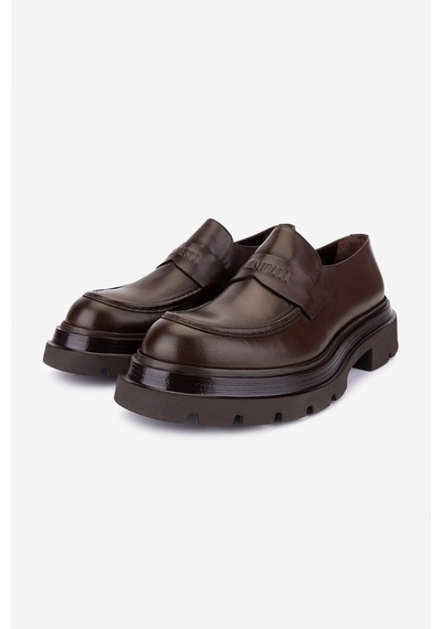 Valmenti Erkek Hakiki Deri Kahverengi Loafer Ayakkabı 886 2792 Erk Ayk Sk25-26 Kahve Dr Kahverengi