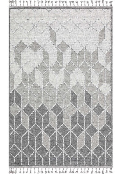 Eko Halı Soho Sh 03 Grey Hav Toz Vermez Hasır Dokuma Modern Makine Halısı Gri