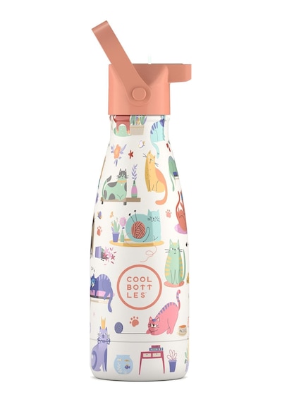Cool Bottles The Kids Bottle Kitty Club Pipetli Termos Suluk 260 Ml Çok Renkli