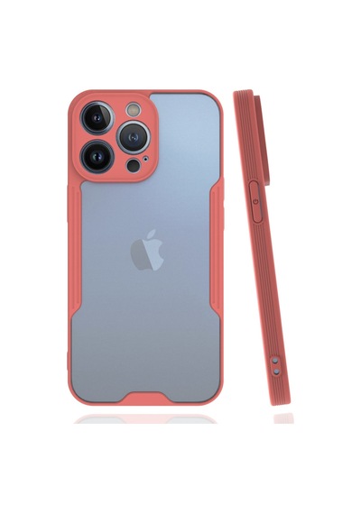 Apple iPhone Uyumlu 14 Pro Max Kılıf Platin Silikon - Pembe Bzsxx00 1
