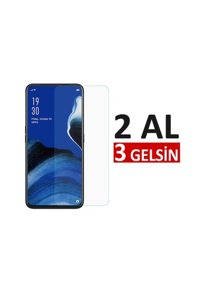 Oppo Reno Z Kırılmaz Ekran Koruyucu Temperli Cam