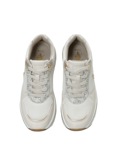 U.s. Polo Assn. Shery 4fx Bej Kadın Spor Ayakkabı 000000000101532624 Bej