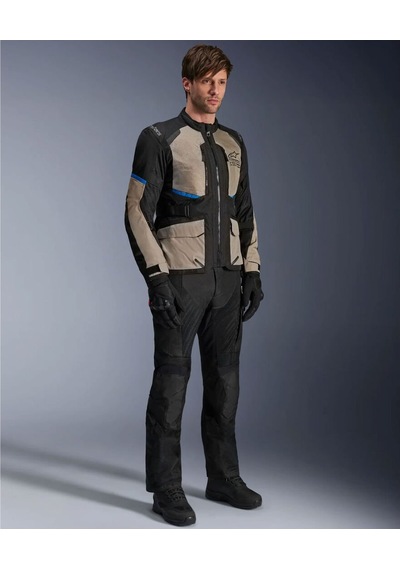 Alpinestars Andes Air Drystar Korumalı Motosiklet Montu Gri Siyah