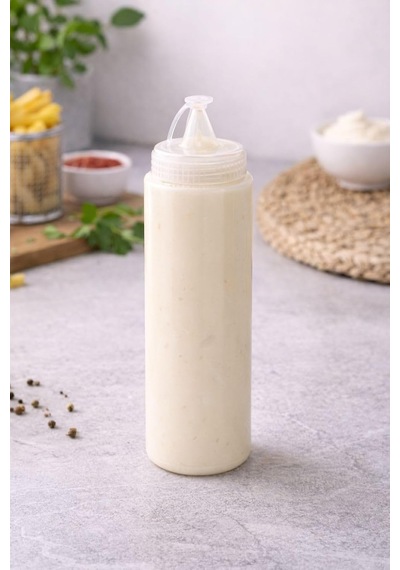 Lexroo Sos Şişesi, Şeffaf, Ketçap Mayonez Hardal, 700 Ml, 1 Adet