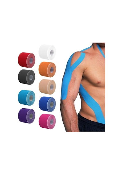 Kinesio  Bandı | Sporcu Bandı | Yeşil Kamuflaj  Bandı